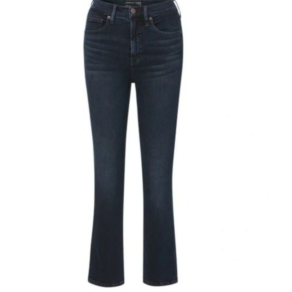Veronica Beard Carly Kick Flare High Rise Secret Pocket Jeans Ink 24 NWT 258